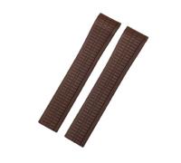 ROUREOX Bracelet Montre Silicone Souple 21mm, Bande Caoutchouc Sport Étanche, Remplacement Gomme Boucle Acier pour Patek Philippe Aquanaut-C1