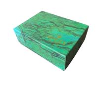 ROUREOX Étui Support Montre Vert - Boîte Individuelle Bois et Cuir - Organisateur de Voyage Portable et Protecteur pour Rolex Deepsea