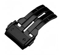 ROUREOX Fermeture-Pliante en Acier Inoxydable Accessoire de Réparation Résistant à la Rouille pour HUBLOT BIG Bang Fusion Series-Noir 24mm