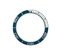 ROUREOX Haute Brillance Insert Céramique 38mm Anneau Cadran - Perle Lumineuse Rechange pour Omega Seamaster 300 Collection-A8