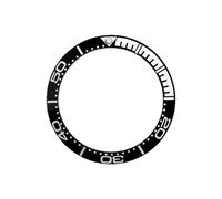ROUREOX Haute Brillance Insert Céramique 38mm Anneau Cadran - Perle Lumineuse Rechange pour Omega Seamaster 300 Collection-A2