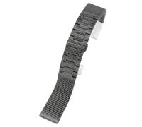 ROUREOX Hommes Acier Inoxydable Remplacement Bracelet Montre, Bracelet Métal-Noir 23MM pour Citizen AT8020-54L/JY8078-52L/CB5848-57L