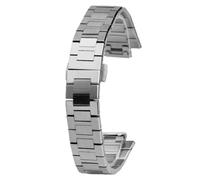 ROUREOX Hommes Bracelet Montre Métallique, Interface Spécialisée, Bracelet Remplacement 316L Acier Inoxydable pour Maurice Lacroix AIKON AI6008-Argent 6008