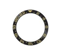 ROUREOX Insert de Lunette Bicolore en Céramique, Bague de Rechange 38mm Modification Montre pour Rolex GMT-Master II-A11