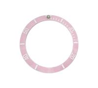 ROUREOX Insert de Lunette Biseauté Céramique 38mm x 30.7mm, Anneau 60-Minutes Pièce DIY Modding pour Rolex Submariner Series-R