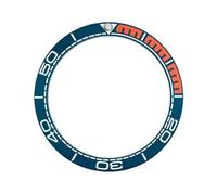 ROUREOX Insert de Lunette en Céramique 40,5mm Remplacement - Anneau de Montre Universel Accessoires Modding DIY et Pièces - A7