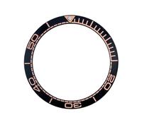 ROUREOX Insert de Lunette en Céramique 40,5mm Remplacement - Anneau de Montre Universel Accessoires Modding DIY et Pièces - A4