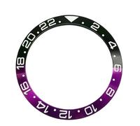 ROUREOX Insert Lunette Céramique 38mm 24h Inrayable, Bague de Remplacement Accessoires Modding Montre pour Rolex GMT Series-J