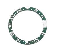 ROUREOX Insert Lunette Céramique 38mm 24h Inrayable, Bague de Remplacement Accessoires Modding Montre pour Rolex GMT Series-A