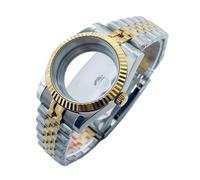 ROUREOX Kit Boîtier Montre Bicolore 36mm 40mm Saphir Fond Transparent ETA 2824 PT5000 DIY Pièces Mod for Rolex Oyster Perpetual/Datejust-A 40MM