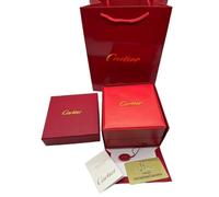 ROUREOX Organisateur Rangement Montre Universel Boîte Rouge Coque Rigide Coussin Intérieur Doux Voyage pour Cartier Panthère