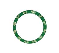 ROUREOX Premium Insert Lunette Céramique 38mm Horoscope Chinois - Montre Modding Réparation pour Seiko SKX007 Series-A21