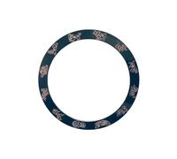 ROUREOX Premium Insert Lunette Céramique 38mm Horoscope Chinois - Montre Modding Réparation pour Seiko SKX007 Series-A10