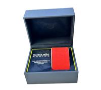 ROUREOX Premium Rangement Coffret Montre Sport Style Présentation Boîte Texturé Extérieur Doux Coussin Support Voyage Étui Organisateur pour TAG Heuer - D