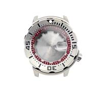 ROUREOX Set Boîtier Plongée 42mm Résistance Eau 5ATM Détail Couronne Bleue 28.5mm Cadran Japon NH35 NH36 Accessoires pour Seiko Prospex Monster-A3 42MM