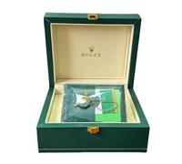 ROUREOX Set Coffret Cadeau Montre Homme Étui Présentation Vert Sac Assorti Portefeuille Cartes Rangement pour Rolex Submariner