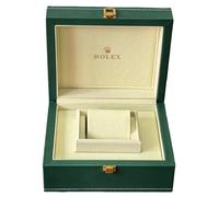 ROUREOX Support Montre Bois Premium - Coffret Rangement Homme avec Coussins PU - Présentoir Véritable pour Rolex Air-King