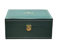 ROUREOX Support Montre Bois Premium - Coffret Rangement Homme avec Coussins PU - Présentoir Véritable pour Rolex Sea-Dweller