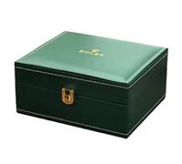 ROUREOX Support Montre Bureau en Bois - Présentoir Véritable avec Coussins Doux - Rangement Accessoires Homme pour Rolex Cosmograph Daytona