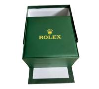 ROUREOX Verte Boîte Montre Rangement Coffret Vitrine Organisateur Premium Velours Intérieur Protection Support pour Rolex - C