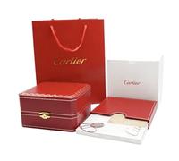 ROUREOX Vitrine Exposition Montre Emplacement Unique Extérieur Carré Rouge Doublure Douce Support Protection pour Cartier Panthère