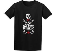 ROUROU Hot Water Music Chuck Ragan T-Shirt Graphic Tee