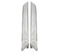 Rous 2PièCes SéRies Marqueur Avant de Pare-Chocs Avant à Lentilles Transparentes Euro Lampes à RéFlecteur pour BMW E71 X6 E70 X5M 2008-2014 Remplacer les Lampes Sidemarker
