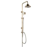 ROUSSEAU Colonne de douche sans robinet Retro vieux bronze
