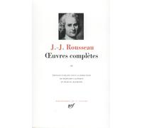 Œuvres complètes La Nouvelle Héloïse - Théâtre - Poésies - Essais littéraires - Jean-Jacques Rousseau - Gallimard - relié - Essai