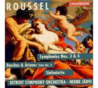 Roussel, a. - Symphony 3/4/Sinfonia/Bacchus Suite 2