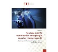 Routage orienté optimisation énergétique dans les réseaux sans fil Routage et efficacité énergétique dans les MANETs et les WSN - Maher Heni - Universitaires Europeennes - broché - Etude