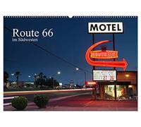 Route 66 im Südwesten (Wandkalender 2026 DIN A2 quer), CALVENDO Monatskalender: Die Route 66, auch Mother Road genannt, genießt Kultstatus bei den ... Teilstück der Route 66 im Südwesten der USA.