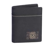 ROUTE 66 Raul Portefeuille RFID pour Homme en Cuir, Noir, Standard