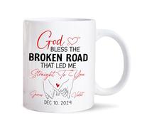 Route Brisée Qui M'A Mené Droit À Toi Tasse À Café Unique Tasse À Thé Céramique Mug Cadeaux Fantaisie Pour Noël Bureau Pâques 330 Ml