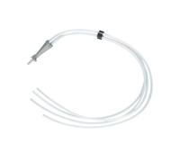 Route d'alimentation d'imprimante 3D multicolore pour AD5X | Connecteur de tube à filament 4 en 1 avec composant de remplacement à quatre canaux