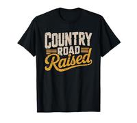 Route De Campagne Raised Rural Lifestyle Héritage Simple T-Shirt
