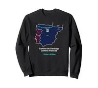 Route du Camino-de-Santiago Francés Sweatshirt