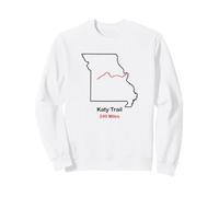 Route du Sentier Katy dans Le Missouri Sweatshirt