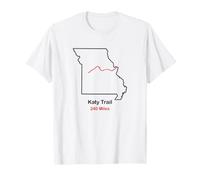 Route du Sentier Katy dans Le Missouri T-Shirt