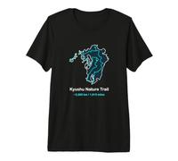 Route du Sentier Naturel Kyushu au Japon T-Shirt Haut de Gamme