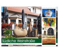 Route du vin du sud Une invitation à la détente, Version française (Calendrier mural 2026 DIN A4 portrait), Calendrier CALVENDO mensuel
