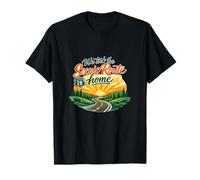 Route panoramique Home City State Pride Road Trip T-Shirt