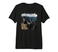 Route sinueuse de Mountain Canyon Scenic Ridge Drive T-Shirt Haut de Gamme