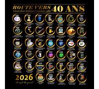 Route vers 40 Ans - Livre d’Or Anniversaire Édition Limitée 1986: Souvenirs, Messages & Photos - Format Carré 21×21 cm