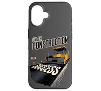 Route vers Le succès en Construction, Travailler Dur Coque pour iPhone 16