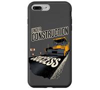 Route vers Le succès en Construction, Travailler Dur Coque pour iPhone 7 Plus/8 Plus