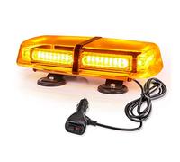 ROUTEKING 54LED Gyrophare Led Orange - Girophare led Vehicule Avertissement de Stroboscopique Clignotant Magnetique, 7 Modes Flash Leds universel pour voiture véhicule Tracteur UTV Car Bus(Ambre)