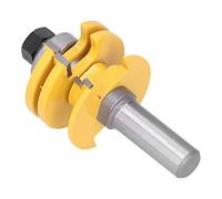 Router Bit 1/2 pouces Banque de bêtises Moignants Cutter efficace Porte d'armoire Processus de fabrication portable Portable [Machine de travail du bois]