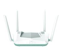 D-Link R32 Eagle Pro AI AX3200 Routeur Intelligent avec AI Wi-FI/optimiseur de trafic, DFS, contrôle Parental AI, Ports Gigabit, MU-MIMO, 1024 QAM, OFDMA, WPA3, Mesh-Ready. Fonctionne avec