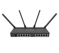 Mikrotik RB4011iGS+5HacQ2HnD-IN Routeur Double Bande 2,4 GHz/5 GHz, Wi-FI 5 802.11ac, 1733 Mbit/s, 802.11a, Wi-FI 5 802.11ac, 802.11ad, 802.11g, Wi-FI 4 802.11n, Gigabit Ethernet, 10,100,1000 Mbit/s